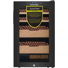 Quantoro Qcc-8 Elektronik Nemlendirme & Soğutmalı Siyah Puro Dolabı - QTR-008