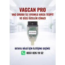 Vagcan Pro Vag Grubu Arıza Tespit ve Gizliözellik  Cihazı