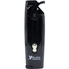 Black Martin Tek Torch Pürmüz Siyah Metal Puro Çakmağı - TR9573
