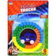 8023 Magıc Tracks 56 Parça Raylı Araba -Kym