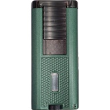 Parmida 3 Torch Pürmüz Yeşil Puro Çakmağı - TR9038