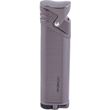 Parmida Tek Torch Pürmüz Gunmetal Puro Çakmağı - TR6000
