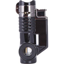 Parmida 3 Torch Pürmüz Siyah Puro Çakmağı - TR9152
