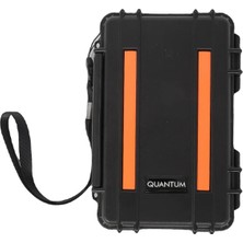 Quantum Seyahat Tipi 5 Taşıma Kordonlu Siyah Humidor Puro Kutusu - TRZ3024