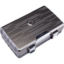 Parmida Gümüş Seyahat Tipi Humidor Puro Kutusu - TR5487