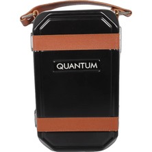Quantum Seyahat Tipi 5 Taşıma Kordonlu Siyah Humidor Puro Kutusu - TRZ3008