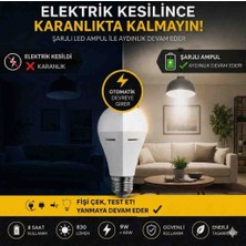 Segyhome Cata CT - 4229 Şarjlı LED Ampul 9W