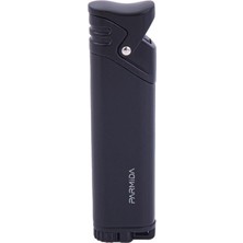 Parmida Tek Torch Pürmüz Siyah Puro Çakmağı - TR6003