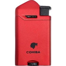 Cohiba Perde Alev Pürmüz Kırmızı Puro Çakmağı - TR9005