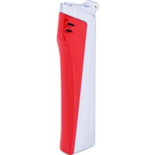 Parmida Soft Flame Kırmızı-Gümüş Çakmak - TR4713