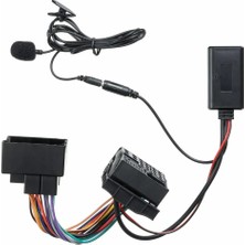 Techmaster Opel Astra H Combo CD30 Mp3 CDC40 CD70 DVD90 ile Uyumlu Bt Mikrofonlu Aux Adaptör SKU56