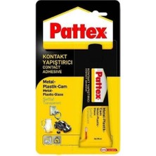 Pattex 50 gr Tüp Şeffaf Metal Plastik Cam Yapıştırıcı Isıya Suya Dayanıklı Yüksek Tutunma Kuvveti