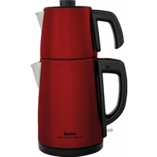 Tefal Tea Expert Deluxe Kırmızı Çay Makinesi 1L Demlik Kapasitesi Paslanmaz Çelik Malzeme 9100036098