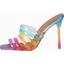 Kurt Geiger Kurt Geıger Maddison Strappy Taş Detaylı Stiletto Kadın Topuklu Ayakkabı