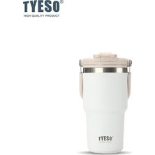Onon Tyeso Dailyneed Termos Vakumlu Paslanmaz Çelik Beyaz 600ML