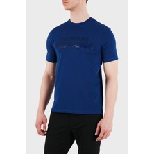 Armani Exchange Logolu Pamuklu Slim Fit Bisiklet Yaka T Shirt Erkek T Shirt XM002413 AF10361 UB131