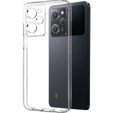 Bzontech Poco X5 Pro 5g Ile Uyumlu Kılıf Şeffaf Kamera Korumalı 3D