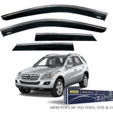 Niken Mercedes ML350 2005-2011 Arası Kromlu Cam Rüzgarlığı