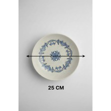 6'lı Venue Çukur Tabak 25CM Dijital Valeria-C Rinart