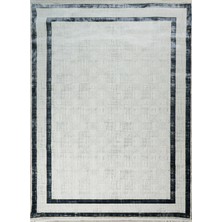 Sultan Halı Agah KF453  Gri - Mavi (Çerçeveli)