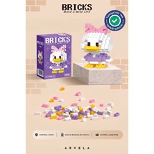 Arvela Bricks Eğitici Oyuncak Figür Daisy Duck 150 Parça Çok Renkli Plastik Zorluk Seviyesi Belirtilmemiş