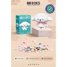 Arvela Bricks Cinnamoroll Karakteri - Eğitici Oyuncak Figür - Orijinal
