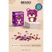 Arvela Bricks Lotso Karakteri - Eğitici Oyuncak Figür - Orijinal