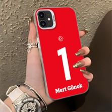 HONTINGA iPhone 11 ile Uyumlu Kılıfı Silikon Kenar Sert Arka Düşüme Önleyici Basitlik Anti Düşme Kamera Korumali Dünya Kupası 1 Numara Mert Günok Desen Telefon Kılıfı K1-1204