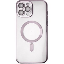 Renas Store Iphone 13 Kılıf Kross Magneticsafe Kapak - Mor