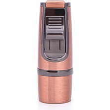 Parmida 3 Torch Pürmüz Bronz Metal Puro Çakmağı - TR7209