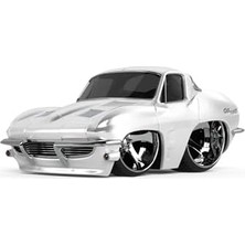 Skygo Mga Entertaintment Cartuned S2 1963 Chevy Corvette Stingray - Beyaz Muscle Araba