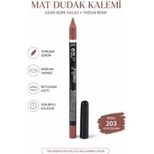 Emilly Mat Dudak Kalemi Nude Brown (203)
