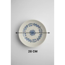 6'lı Venue Çukur Tabak 28CM Dijital Valeria-C Rinart