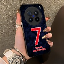 HONTINGA Vivo X200 Pro ile Uyumlu Kılıfı Silikon Kenar Sert Arka Düşüme Önleyici Basitlik Anti Düşme Kamera Korumali Dünya Kupası 7 Numara Kerem Aktürkoğlu Desen Telefon Kılıfı K1-1210