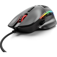 Glorious Model I Kablolu RGB Oyuncu Mouse 19000 DPI Oyun İçin Siyah Renkli 69Gr Aydınlatma