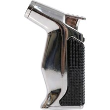 Parmida Tek Torch Pürmüz Gunmetal Masa Tipi Metal Puro Çakmağı - TR9236
