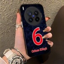 HONTINGA Vivo X300 Pro ile Uyumlu Kılıfı Silikon Kenar Sert Arka Düşüme Önleyici Basitlik Anti Düşme Kamera Korumali Dünya Kupası 6 Numara Orkun Kökçü Desen Telefon Kılıfı K1-1209