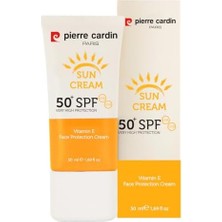 Skygo Pierre Cardin Yüksek Uv Korumalı Koyu Leke Önleyici Spf 50 Güneş Kremi Yüz ve Tüm Vücut 50 ml