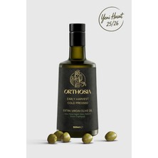 Orthosia Premium Memecik Erken Hasat Soğuk Sıkım Natürel Sızma Zeytinyağı 500 ml