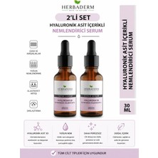 Super Serum Hyaluronik 3D Nemlendirici Serum 30 ml 2li Set