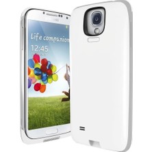 Skygo I9500 Galaxy S4 ile Uyumlu 1600 Mah Şarjlı Kılıf - Beyaz (Kutu Içeriğinde Şarjlı Kılıf Ile Birlikte 65 cm Uzunluğunda Micro USB Kablo Mevcuttur)