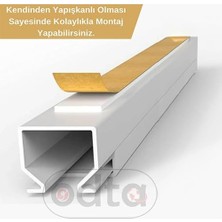 Skygo 4 Metre (25X16) | Kendinden Yapışkanlı Kablo Kanalı | 4m (10 Adet x 40CM) | Kablo Gizleyici