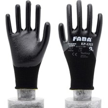 Skygo Faba EP-1322 Nitril Kaplı Polyester Eldiven