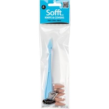 Panpastel Sofft Knife Covers Point Set No:4 (Spatül ve Üçgen Sünger Başlıklar) 6 Parça