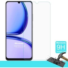 Skygo Realme C53 Tempered Glass Cam Ekran Koruyucu [realme C53 ile Uyumlu Ekran Koruyucu - Şeffaf]