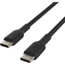 Skygo Boostcharge (0.5ft) Braided Usb-C To Usb-C Cable For 16, 16 Pro, 16 Pro Max, 16 Plus, 15, Galaxy S24, S23, NOTE10, 9, 8, iPad Pro & More -