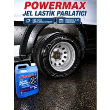 Powermax Jel Lastik Parlatıcı 5 Lt - Ekstra Parlaklık ve Koruma