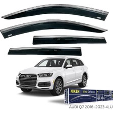 Niken Audi Q7 2016-2023 Arası Kromlu Cam Rüzgarlığı