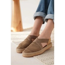 modaiconu Kadın Vizon Espadril Ayakkabı TR19MY01D