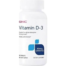 Gnc Vitamin D3 180 Tablet
